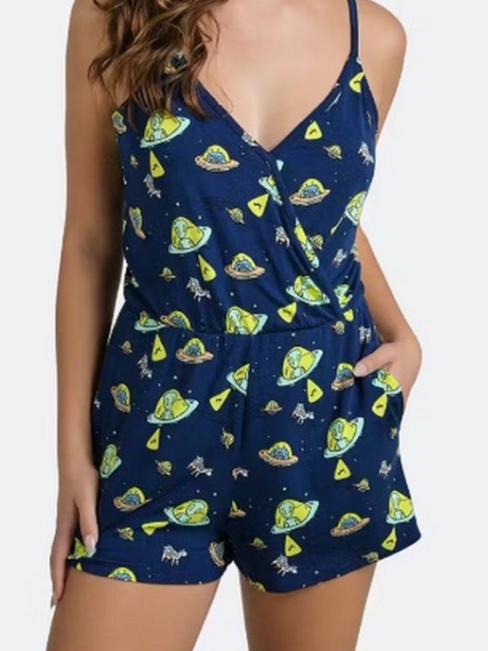 MeUndies Llama Party Romper